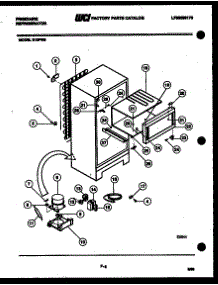 04 - System And Automatic Defrost Parts parts for Frigidaire Refrigerator D13FW0 from AppliancePartsPros.com