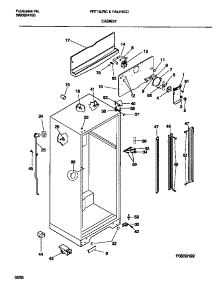 03 - Cabinet parts for Frigidaire Refrigerator F44J18CCD0 from AppliancePartsPros.com