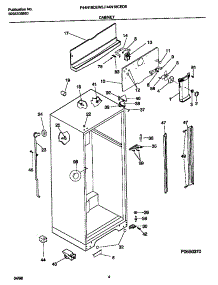 03 - Cabinet parts for Frigidaire Refrigerator F44N18CEW5 from AppliancePartsPros.com