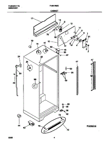 03 - Cabinet parts for Frigidaire Refrigerator F44N18MGD1 from AppliancePartsPros.com