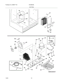 13 - System parts for Frigidaire Refrigerator DGUS2635LP0 from AppliancePartsPros.com