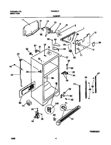 03 - Cabinet parts for Frigidaire Refrigerator F44Q22JTB0 from AppliancePartsPros.com