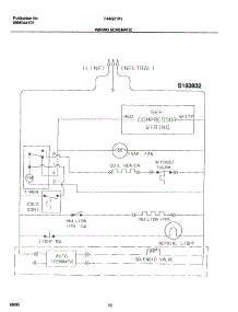 10 - Wiring Schematic parts for Frigidaire Refrigerator F44Q21RJD1 from AppliancePartsPros.com