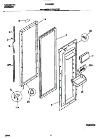 03 - Refrigerator parts for Frigidaire Refrigerator F45WJ26HD0 from AppliancePartsPros.com