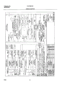 12 - Wiring Diagram parts for Frigidaire Range PLEF489CCB from AppliancePartsPros.com
