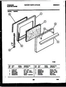 04 - Door Parts parts for Frigidaire Range R30NL2 from AppliancePartsPros.com