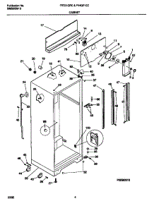 03 - Cabinet parts for Frigidaire Refrigerator F44Q21CCD0 from AppliancePartsPros.com