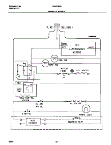06 - Wiring Schematic parts for Frigidaire Refrigerator F44R21NGB2 from AppliancePartsPros.com