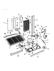 07 - System parts for Frigidaire Refrigerator F45WP26CD1 from AppliancePartsPros.com