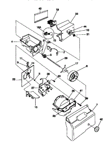 09 - Ice Container / Drive parts for Frigidaire Refrigerator F45WP26CD1 from AppliancePartsPros.com