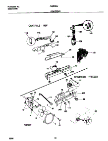 06 - Controls parts for Frigidaire Refrigerator F45ZR24JD0 from AppliancePartsPros.com