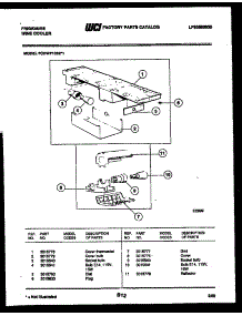 04 - Interior Parts parts for Frigidaire Wine Cooler FCDWF135E1 from AppliancePartsPros.com