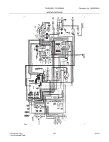 23 - Wiring Diagram parts for Frigidaire Refrigerator FGHS2355KE2 from AppliancePartsPros.com