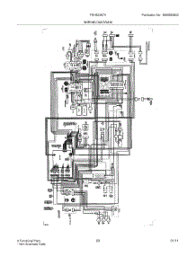 23 - Wiring Diagram parts for Frigidaire Refrigerator FGHS2367KE3 from AppliancePartsPros.com