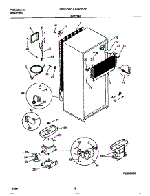 05 - System parts for Frigidaire Refrigerator F44Q21CCW1 from AppliancePartsPros.com