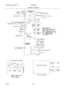 22 - Wiring Schematic parts for Frigidaire Refrigerator DGUS2635LE0 from AppliancePartsPros.com