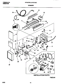 06 - Icemaker parts for Frigidaire Refrigerator F44T18CCD0 from AppliancePartsPros.com