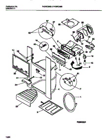 11 - I & W Dispenser (Door) parts for Frigidaire Refrigerator F45WC26BD0 from AppliancePartsPros.com