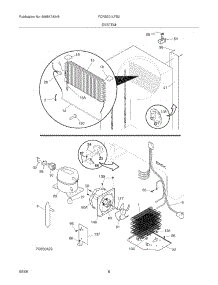 07 - System parts for Frigidaire Refrigerator FCRS201LFB2 from AppliancePartsPros.com