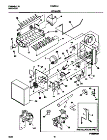 10 - Ice Maker parts for Frigidaire Refrigerator F45ZR24JQ1 from AppliancePartsPros.com