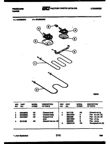 05 - Broiler Parts parts for Frigidaire Range RA30BEW1 from AppliancePartsPros.com