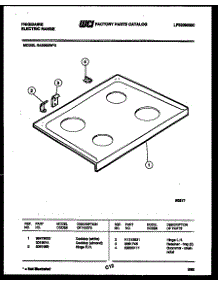 03 - Cooktop Parts parts for Frigidaire Range RA30BEW3 from AppliancePartsPros.com