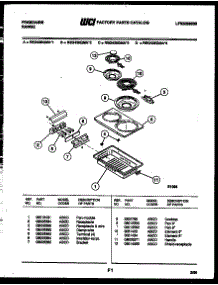 07 - Cooktop Parts parts for Frigidaire Range REG438QMA2 from AppliancePartsPros.com