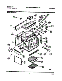 05 - Body Parts parts for Frigidaire Range REG533NW3 from AppliancePartsPros.com