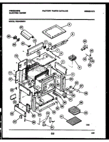 05 - Body Parts parts for Frigidaire Range REG435MRW1 from AppliancePartsPros.com