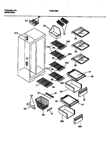 05 - Shelves, Water Tank, 3-Door Mullion parts for Frigidaire Refrigerator F45PC22BW0 from AppliancePartsPros.com