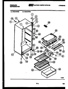 03 - Cabinet Parts parts for Frigidaire Refrigerator FCD14TFL0 from AppliancePartsPros.com