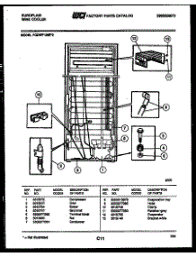 03 - System Parts parts for Frigidaire Wine Cooler FCDWF135E2 from AppliancePartsPros.com