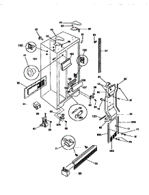05 - Shelves parts for Frigidaire Refrigerator F45XH28BB0 from AppliancePartsPros.com
