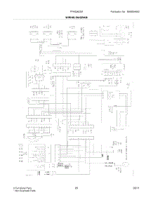 23 - Wiring Diagram parts for Frigidaire Refrigerator FFHS2622MH0 from AppliancePartsPros.com