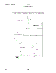 10 - Wiring Schematic parts for Frigidaire Refrigerator FFHT1814LB4 from AppliancePartsPros.com