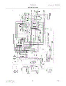 21 - Wiring Diagram parts for Frigidaire Refrigerator FFSC2323LE2 from AppliancePartsPros.com
