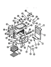 04 - Oven Liner, Side Panels parts for Frigidaire Range REGS37BFH2 from AppliancePartsPros.com