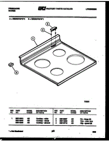 05 - Cooktop Parts parts for Frigidaire Range REGS37BFL1 from AppliancePartsPros.com