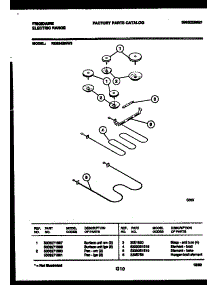 05 - Broiler Parts parts for Frigidaire Range RES34BNL3 from AppliancePartsPros.com