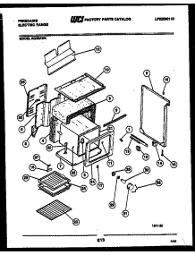 06 - Body Parts parts for Frigidaire Range RG35AW4 from AppliancePartsPros.com