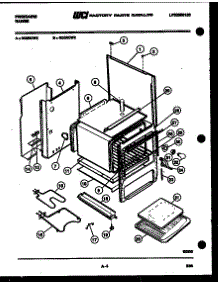 06 - Body Parts parts for Frigidaire Range RG26CL3 from AppliancePartsPros.com