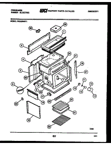 05 - Body Parts parts for Frigidaire Range RG533NW1 from AppliancePartsPros.com