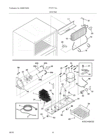 09 - System parts for Frigidaire Refrigerator FFHT1715LB3 from AppliancePartsPros.com