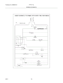 10 - Wiring Schematic parts for Frigidaire Refrigerator FFTR1713LZ7 from AppliancePartsPros.com