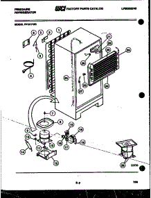 05 - System And Automatic Defrost Parts parts for Frigidaire Refrigerator FP18TFA0 from AppliancePartsPros.com