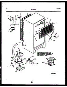 08 - System And Automatic Defrost Parts parts for Frigidaire Refrigerator FPCE21TPH0 from AppliancePartsPros.com