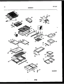 06 - Shelves And Supports parts for Frigidaire Refrigerator FPCE21TRW1 from AppliancePartsPros.com