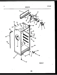 03 - Cabinet Parts parts for Frigidaire Refrigerator FP18TLW6 from AppliancePartsPros.com