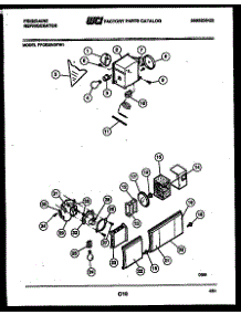 06 - Refrigerator Control Assembly, Damp parts for Frigidaire Refrigerator FPCE22V3FH1 from AppliancePartsPros.com
