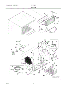 09 - System parts for Frigidaire Refrigerator FFHT1826LK5 from AppliancePartsPros.com